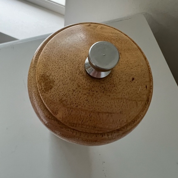 12" Tall Mr. Dudley Wooden Pepper Mill Grinder - Picture 2 of 5